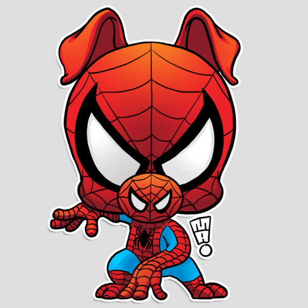 Spider Pig Sticker